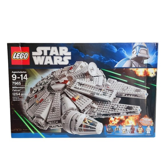 Lego Star Wars Millennium Falcon 7965 NEW 1254 pcs Sealed Unopened Collector - Picture 3 of 9